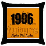 alpha -photo-2 Throw Pillow Case (Black)