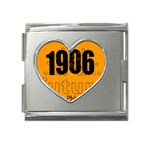 alpha -photo-2 Mega Link Heart Italian Charm (18mm)