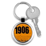 alpha -photo-2 Key Chain (Round)