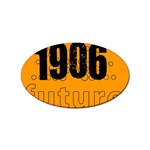 alpha -photo-2 Sticker (Oval)