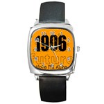 alpha -photo-2 Square Metal Watch