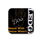 alpha -photo-1 Rubber Coaster (Square)