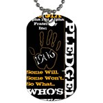 alpha -photo-1 Dog Tag (Two Sides)