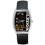 alpha -photo-1 Barrel Style Metal Watch