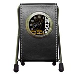 alpha -photo-1 Pen Holder Desk Clock