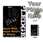 alpha -photo-1 Multi-purpose Cards (Rectangle)