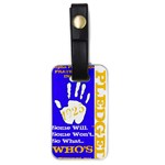 apo -photo-11 Luggage Tag (one side)