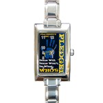 apo -photo-6 Rectangular Italian Charm Watch