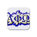 apo -photo-3 Rubber Square Coaster (4 pack)