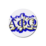 apo -photo-3 Rubber Round Coaster (4 pack)