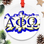apo -photo-3 Round Ornament (Two Sides)