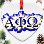 apo -photo-3 Heart Ornament (Two Sides)
