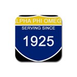 apo -photo-2 Rubber Square Coaster (4 pack)