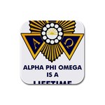 apo -photo-1 Rubber Square Coaster (4 pack)