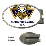 apo -photo-1 Money Clip (Oval)