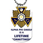 apo -photo-1 Dog Tag (Two Sides)