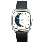 apo -photo- 10 Square Metal Watch