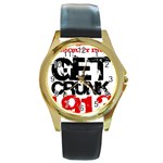 delta -photo-10 Round Gold Metal Watch