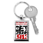 delta -photo-10 Key Chain (Rectangle)