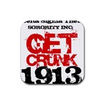 delta -photo-7 Rubber Coaster (Square)