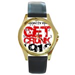 delta -photo-7 Round Gold Metal Watch