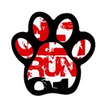 delta -photo-7 Magnet (Paw Print)