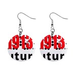 delta -photo-5 1  Button Earrings