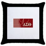 delta -photo-4 Throw Pillow Case (Black)