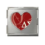 delta -photo-4 Mega Link Heart Italian Charm (18mm)