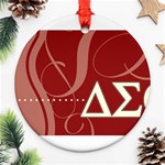 delta -photo-4 Round Ornament (Two Sides)