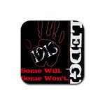 delta -photo-1 Rubber Coaster (Square)