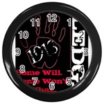 delta -photo-1 Wall Clock (Black)