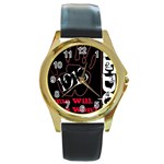 delta -photo-1 Round Gold Metal Watch