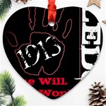 delta -photo-1 Heart Ornament (Two Sides)
