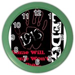 delta -photo-1 Color Wall Clock