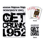 gamma sig -photo-6 Playing Cards Single Design