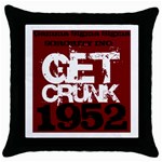 gamma sig -photo-4 Throw Pillow Case (Black)