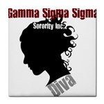 gamma sig -photo-3 Tile Coaster
