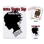 gamma sig -photo-3 Playing Cards Single Design