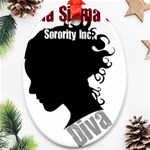 gamma sig -photo-3 Oval Ornament (Two Sides)