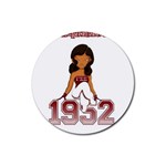gamma sig -photo-2 Rubber Round Coaster (4 pack)