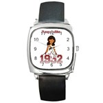 gamma sig -photo-2 Square Metal Watch