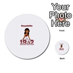 gamma sig -photo-2 Multi-purpose Cards (Round)
