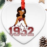 gamma sig -photo-1 Heart Ornament (Two Sides)