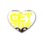iota -photo-6 Heart Coaster (4 pack)