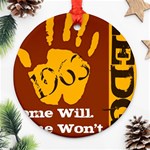 iota -photo-5 Ornament (Round)