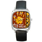 iota -photo-5 Square Metal Watch