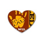 iota -photo-5 Rubber Coaster (Heart)