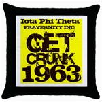 iota -photo-4 Throw Pillow Case (Black)