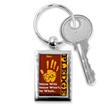 iota -photo-3 Key Chain (Rectangle)